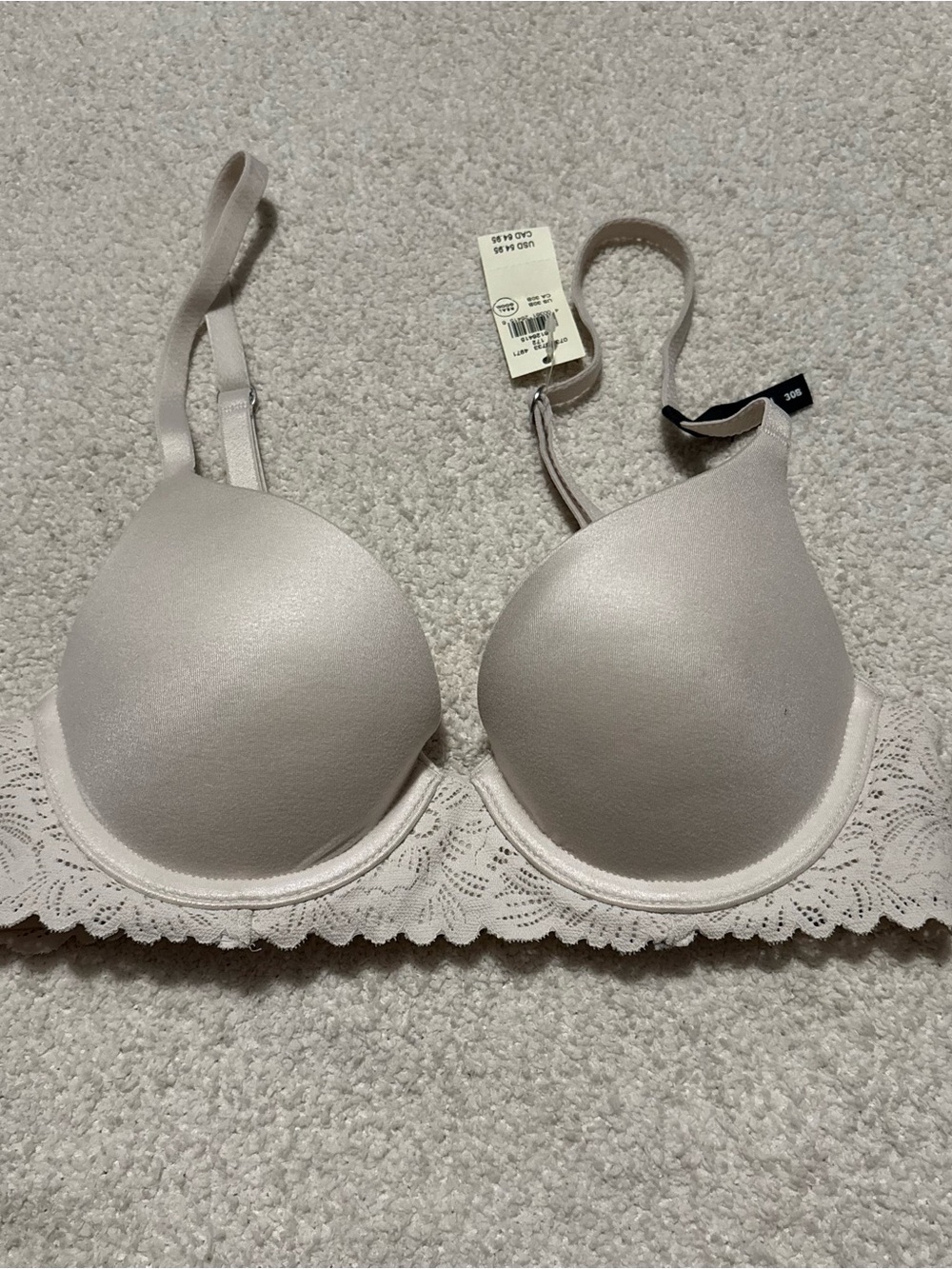Aerie NWT sunnie real good blossom lace Demi push up bra 30B